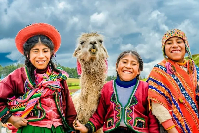 مردم پرو و لاما
